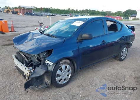 2015 Nissan Versa 1.6 S+ из США, поврежденный, VIN 3N1CN7AP7FL883158